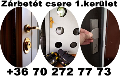 Zárcsere 1.kerület